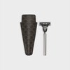 Brass Razor with Case in Triomphe Canvas - Black - SMALL GIFTS - 1 | CELINE