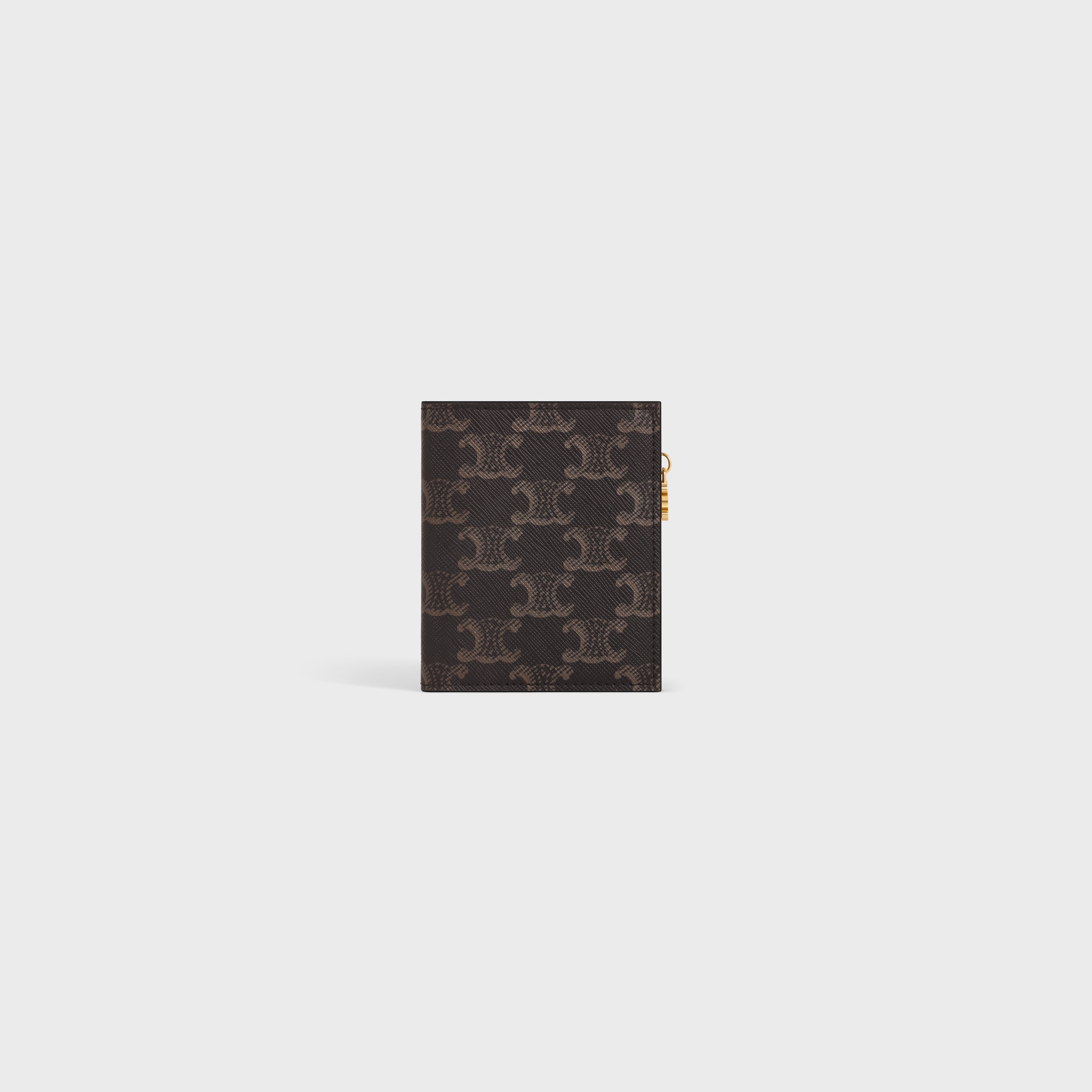 Celine 上品 Triomphe Canvas ウォレット Women's Small Triomphe wallet in Triomphe canvas | CELINE | 24S