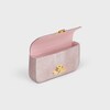 CHAIN SHOULDER BAG CLAUDE in pearly python - ROSE GLACE - MORE LINES - 4 | CELINE