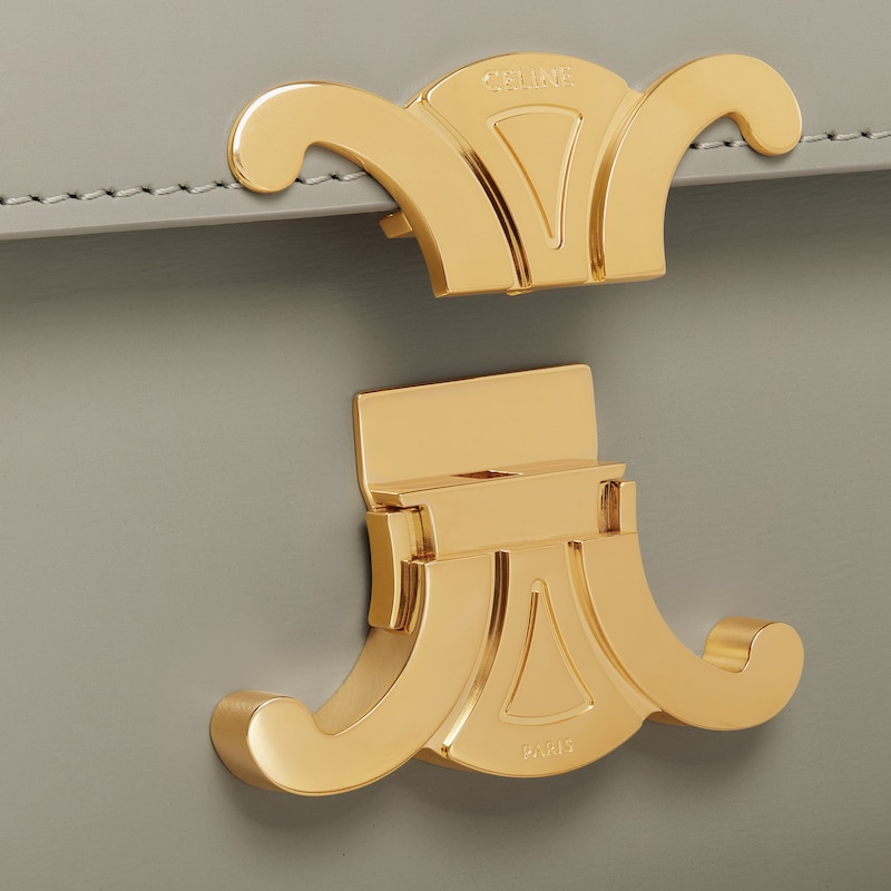 틴 트리옹프 백 - 샤이니 카프스킨 - 그린 클레이 - 트리옹프 - 1 | CELINE