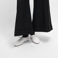 BALLET - LACE-UP SHOE IN LAMBSKIN - Ultra White -  - 2 | CELINE