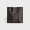 CABAS WITH BUCKLE in TRIOMPHE CANVAS AND CALFSKIN - BLACK - CABAS - 3 | CELINE