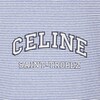 t-shirt 70's celine jersey rayé - BLANC/BLEU MARINE -  - 4 | CELINE