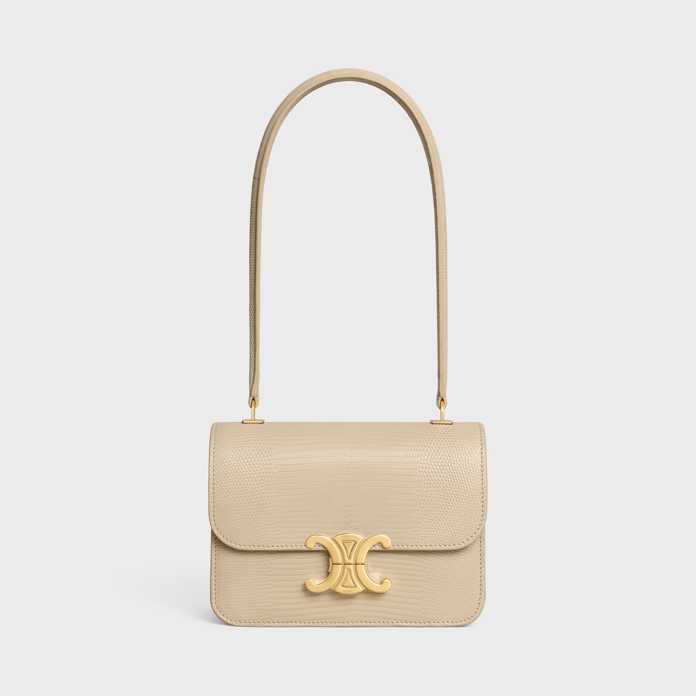 WOMEN'S LUXURY BEIGE TRIOMPHE HANDBAG | CELINE