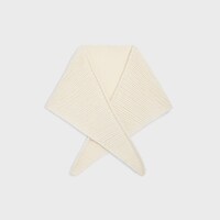 bandana IN cashmere and silk - OFF WHITE -  - 1 | CELINE