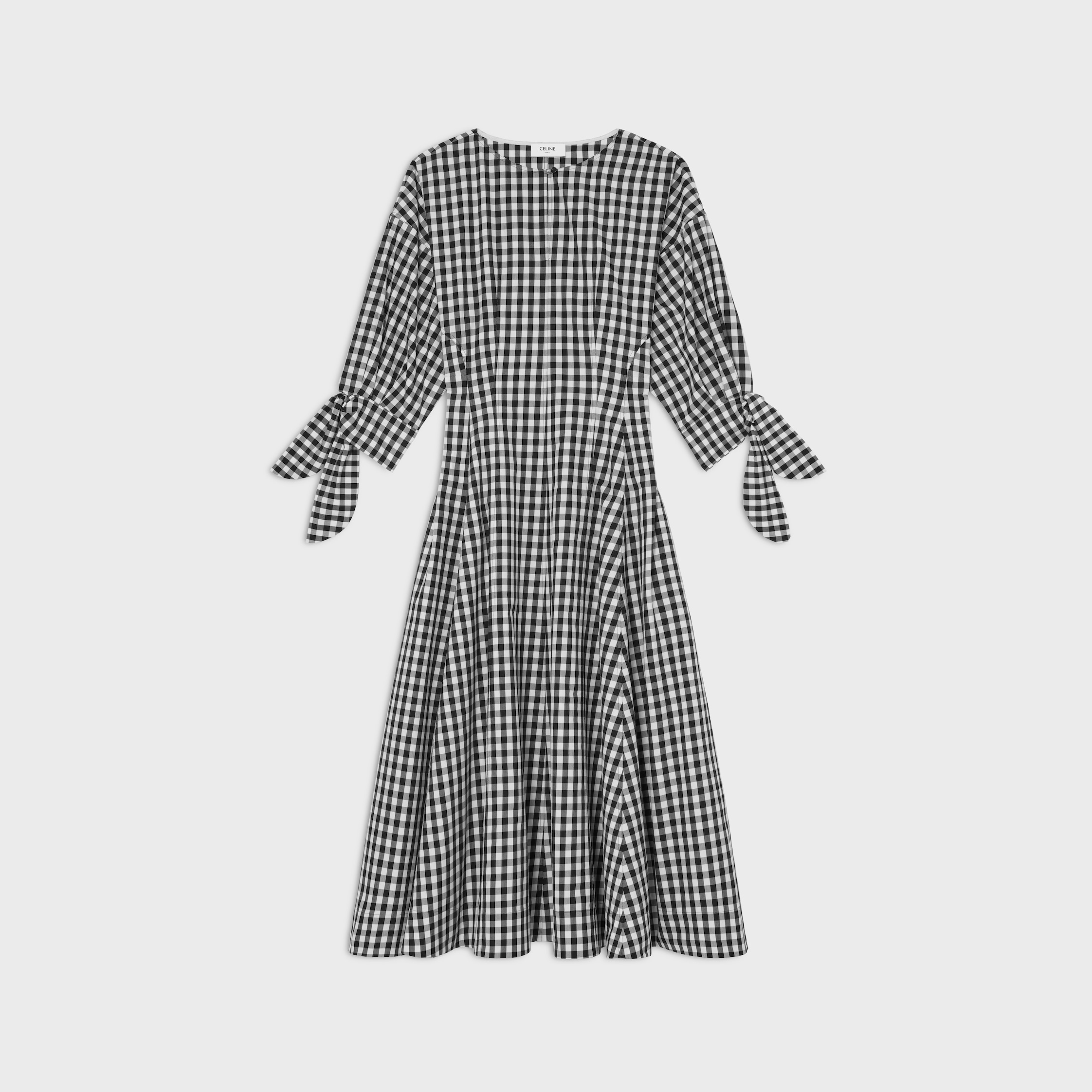 dress IN vichy cotton