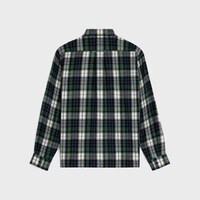 overshirt IN tartan cashmere - BLUE/GREEN/WHITE -  - 2 | CELINE