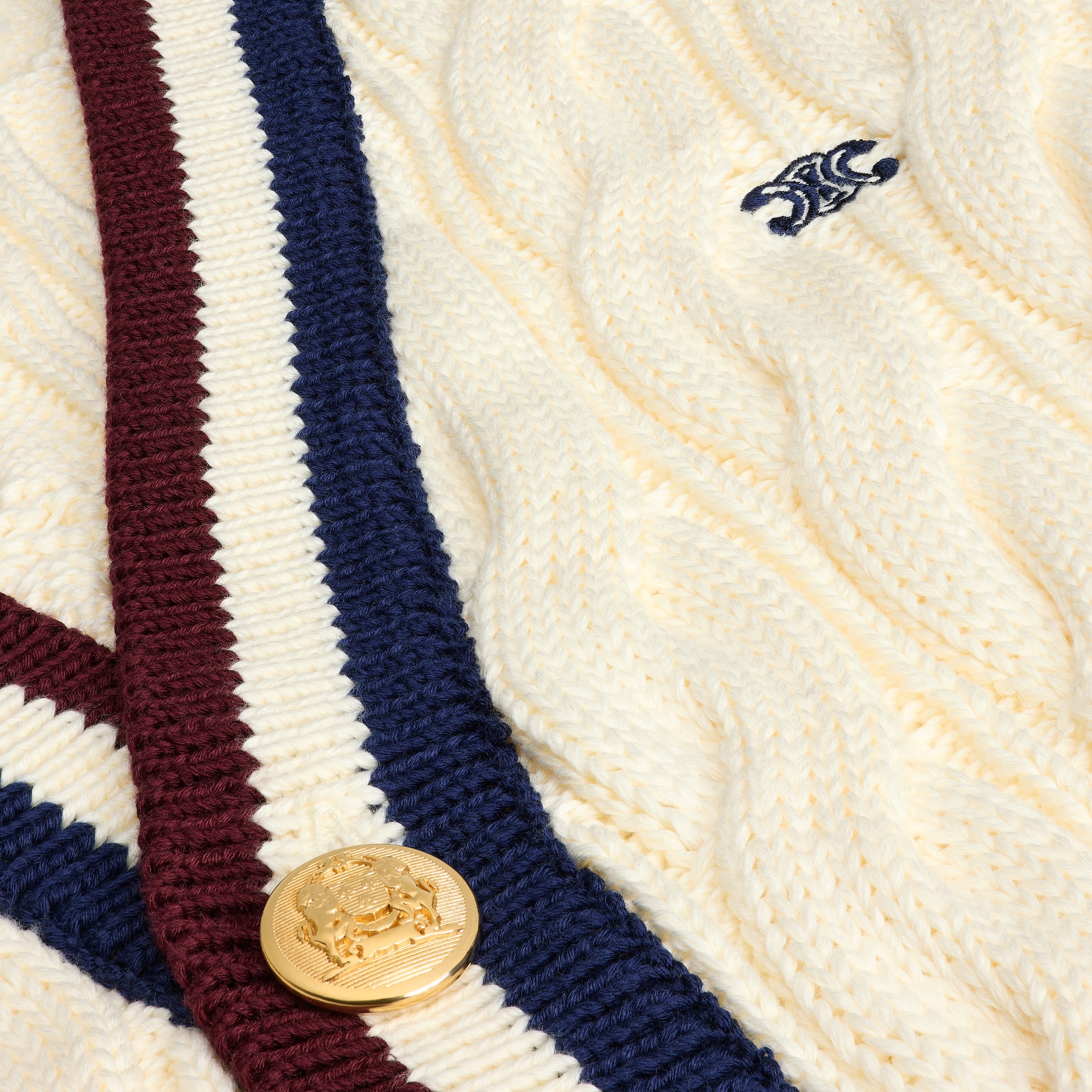 ジャケット Celine Cotone Azzurro Caratteristico Motivo Triomphe Bottoni DESIGNER SHIRTS AND TOPS WOMEN - PAGE 2 | CELINE