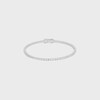 Tennis Bracelet in White Gold and Diamonds - White Gold & White -  - 1 | CELINE