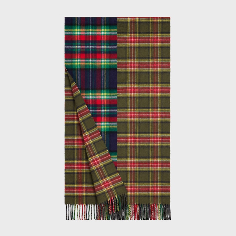 CACHECOL EM CAXEMIRA DUPLA-FACE - MULTICOLORIDO - - 1 | CELINE