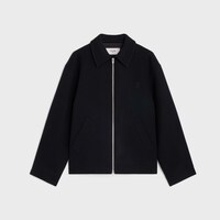 CHAQUETA DE FIELTRO DE LANA - NEGRO -  - 1 | CELINE