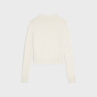 圆领套头衫 - 白色 -  - 2 | CELINE