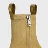 FLOW ZIPPED BOOT IN Stretch Suede Lambskin - STONE BEIGE -  - 5 | CELINE
