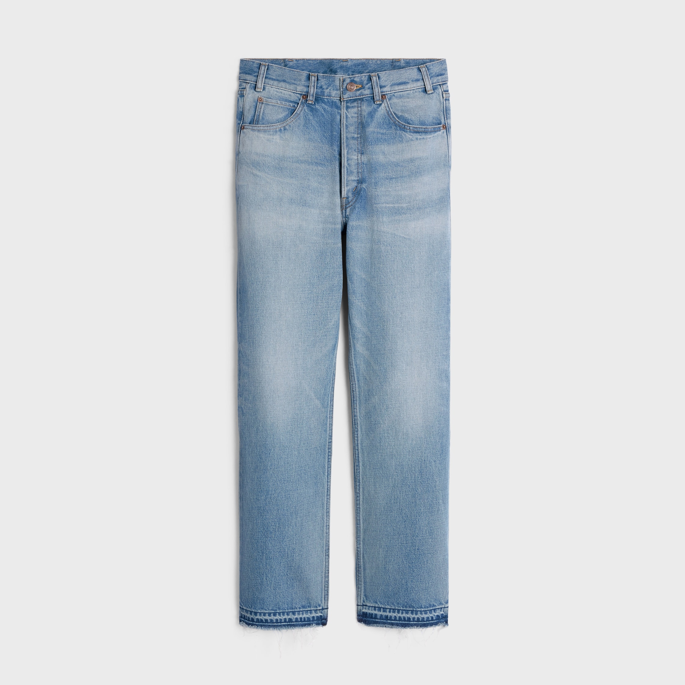 【日本入手困難】WESLEY JEANS IN PISMO WASH DENIM Women's Wesley jeans in pismo wash denim | CELINE | 24S
