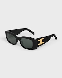 Triomphe XL 01 sunglasses in Acetate - BLACK / GOLD -  - 2 | CELINE