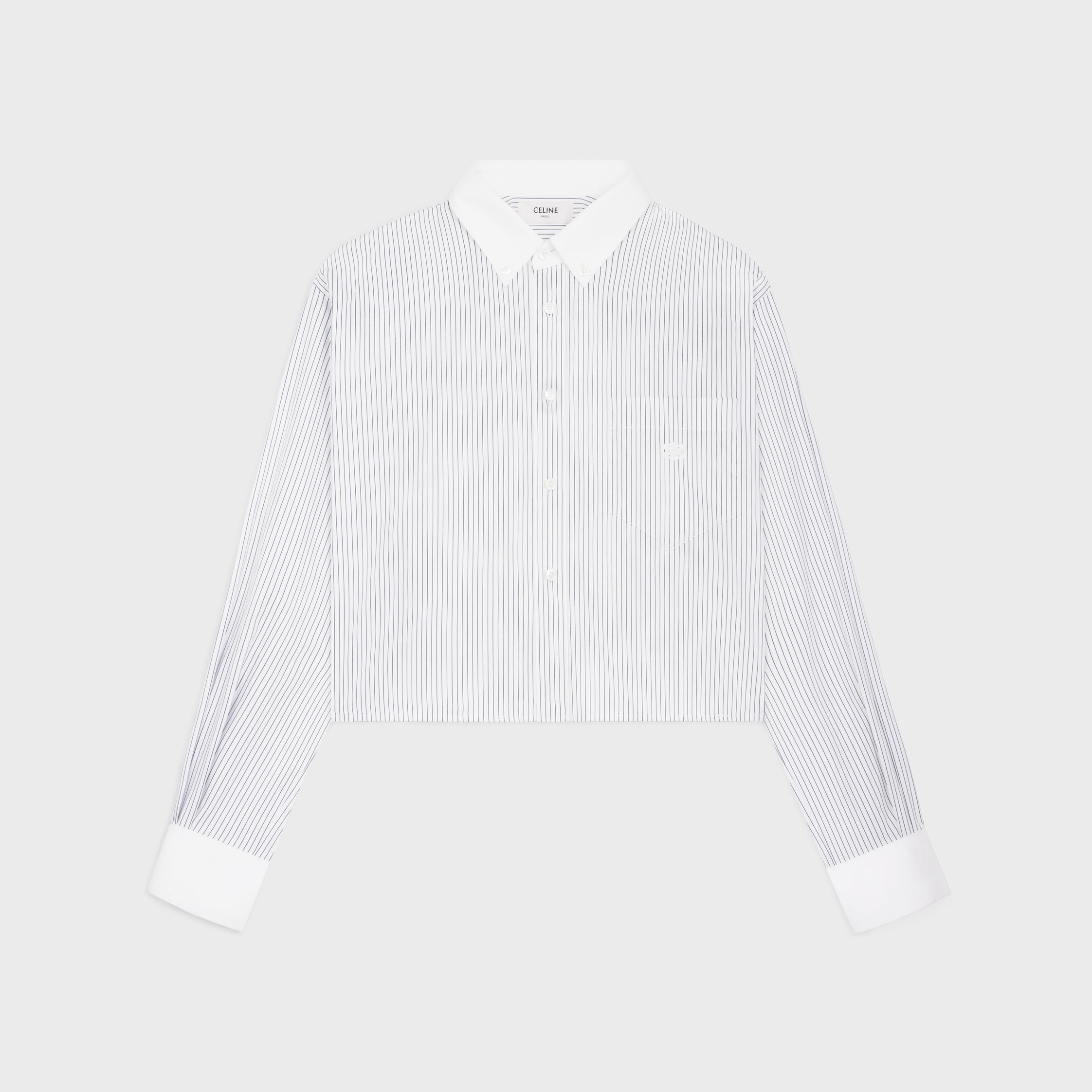 CELINE クロシェコットンのトップス トップス / クロシェコットン - ネイビー / エクリュ | CELINE