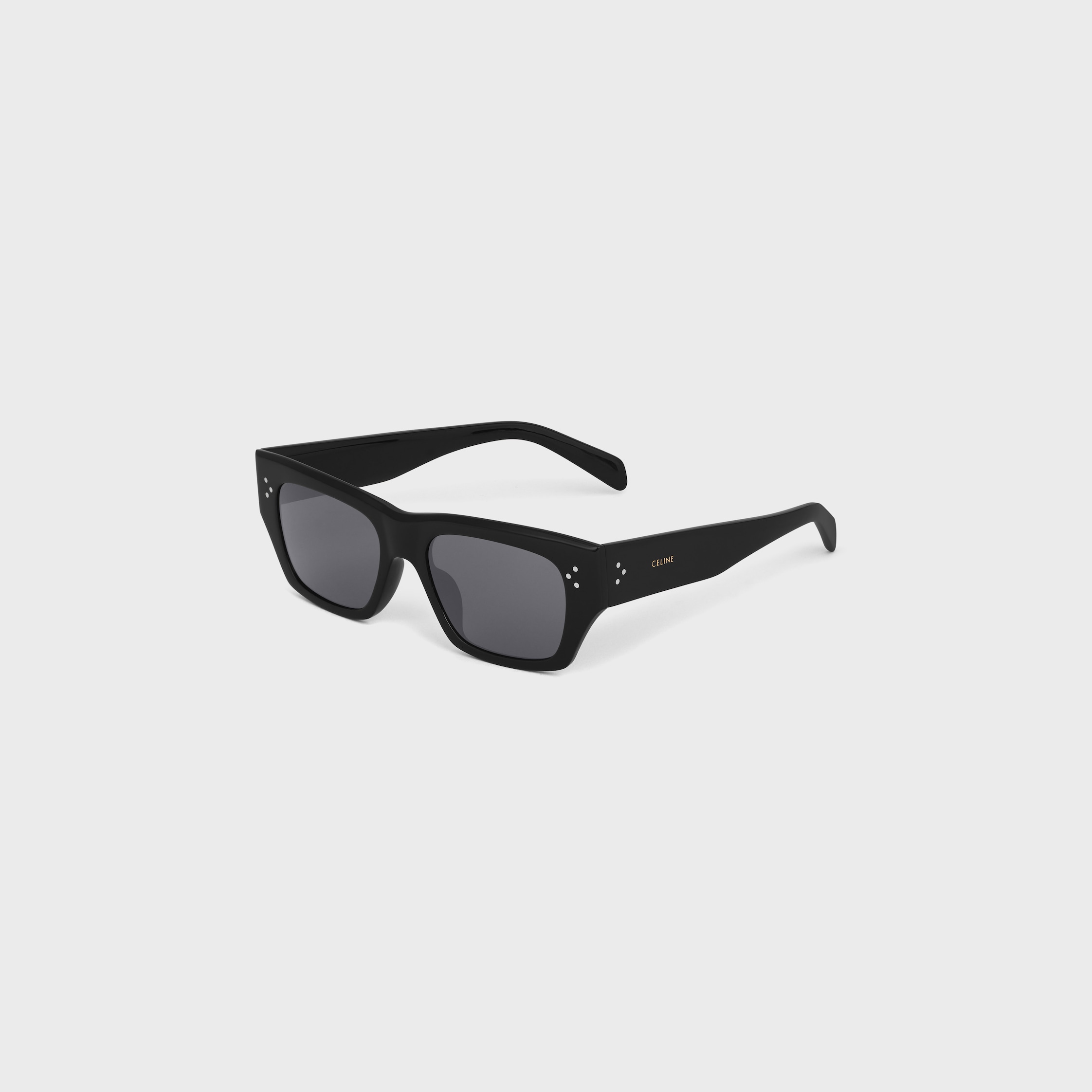 BLACK FRAME 55 SUNGLASSES IN ACETATE - BLACK | CELINE