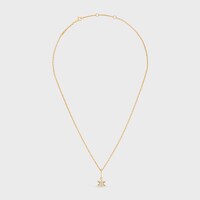 トリオンフ ソリテール スパークルネックレス / ストラス＆ゴールドフィニッシュ ブラス - ゴールド - 新作 - 1 | CELINE