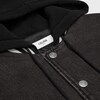 loose celine teddy jacket in charcoal wash denim - CHARCOAL WASH -  - 3 | CELINE