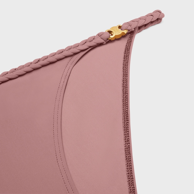 triomphe swimsuit bottom in matte jersey - Rose Pass&eacute; -  - 1 | CELINE