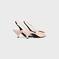 SIGNATURE SLINGBACK IN LAMBSKIN - POWDER PINK -  - 2 | CELINE