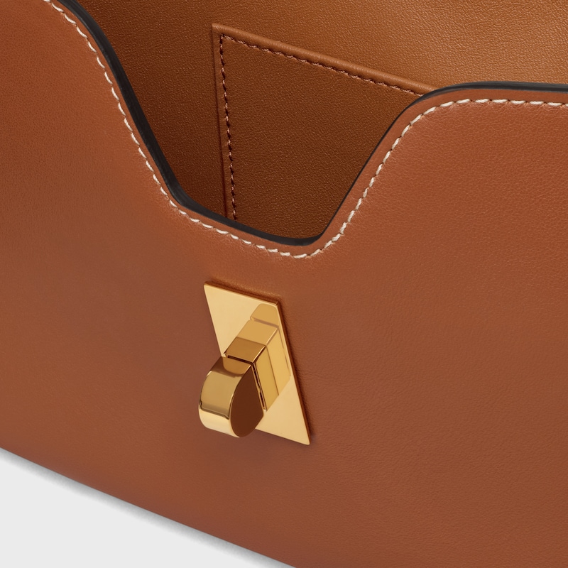 SHOULDER CAMILLE 16 SOFT IN SMOOTH CALFSKIN - TAN - MORE LINES - 1 | CELINE