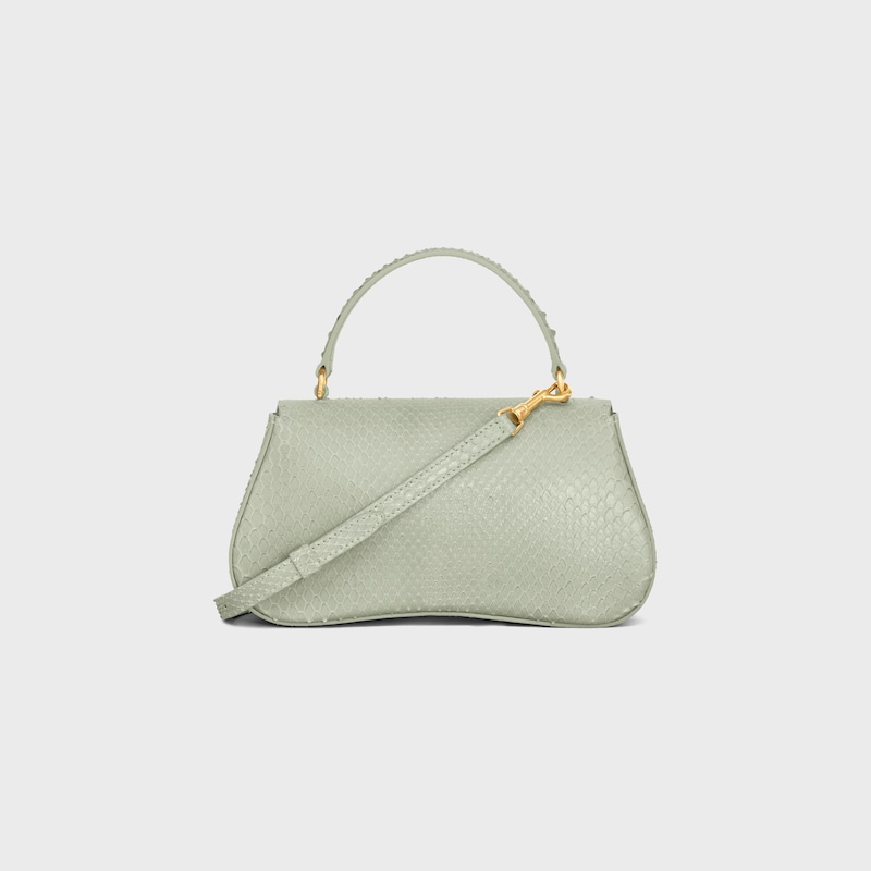 TEEN CELINE LOLA in PYTHON - LIGHT CLAY - MORE LINES - 1 | CELINE