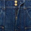 kitty shorts in dark union wash denim - DARK UNION WASH -  - 4 | CELINE