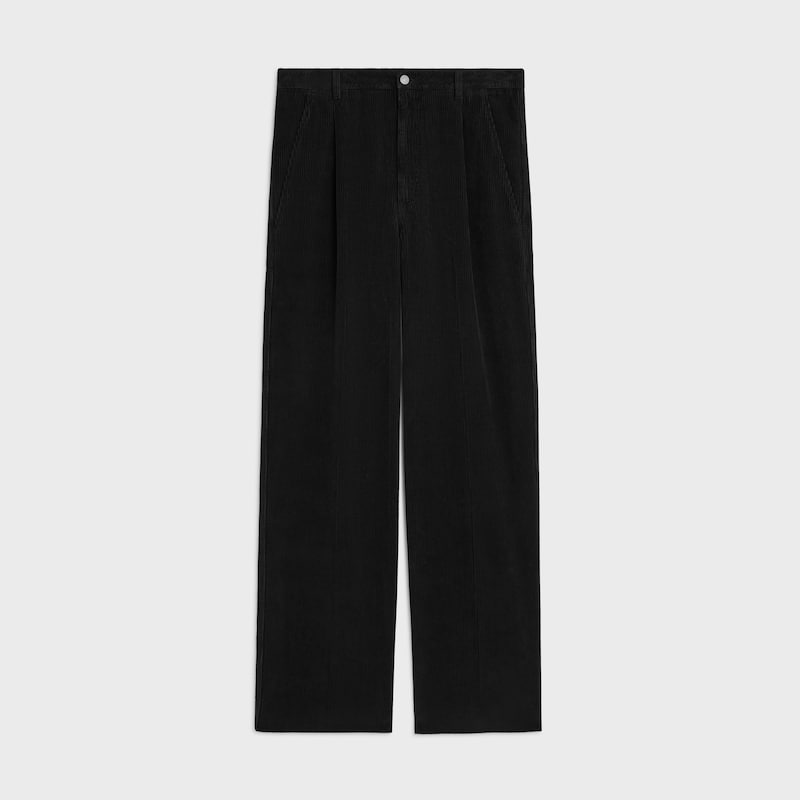 Chinos aus Kord - SCHWARZ HELLES STONE WASH -  - 1 | CELINE