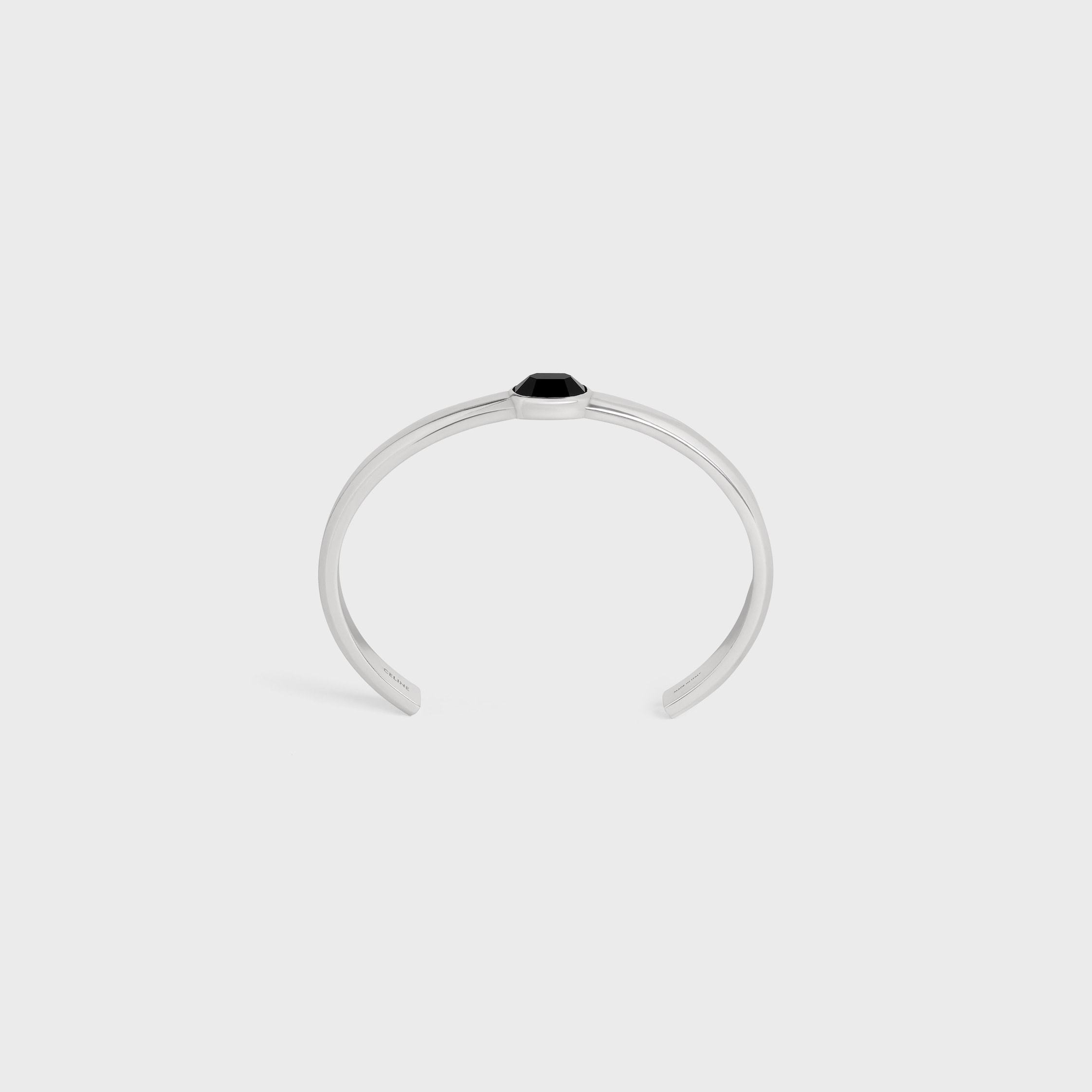 ブレスレット CELINE MESH BRACELET IN STERLING SILVER WITH RHODIUM FINISH Celine Mesh Bracelet in Sterling Silver with Rhodium finish