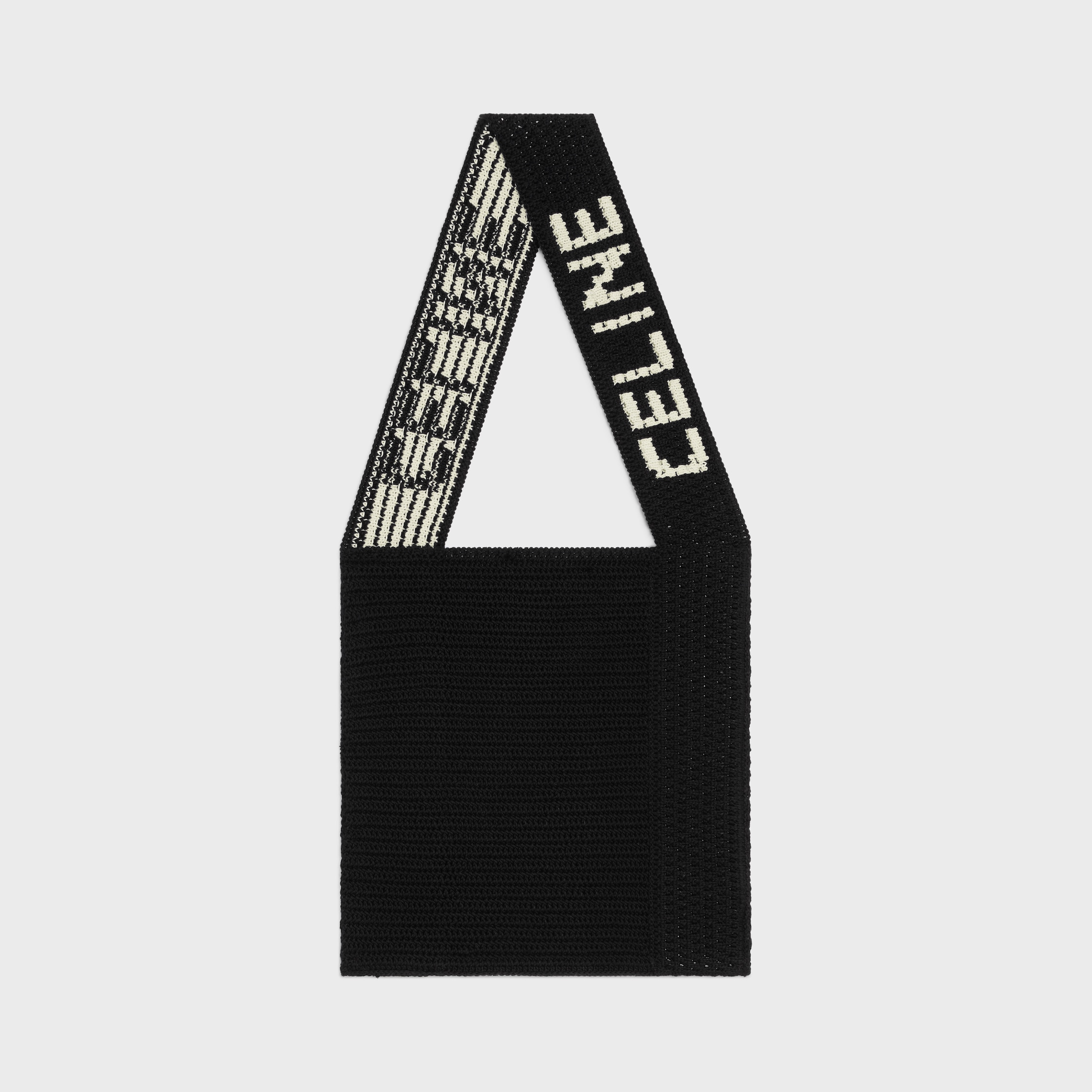 CELINE セリーヌ★トップス クロシェコットン トップス / クロシェコットン - ネイビー / エクリュ | CELINE