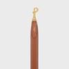 Long Strap in smooth CALFSKIN WITH CELINE EMBROIDERY with Gold Finishing - TAN - CHARMS AND ACCESSORIES - 4 | CELINE