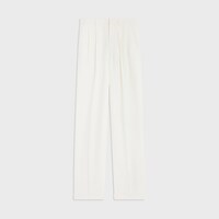 trousers IN viscose CADY - SHELL -  - 1 | CELINE