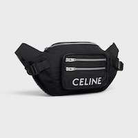 BELT BAG TREKKING IN nylon with celine print - BLACK - CROSS-BODY BAGS - 2 | CELINE