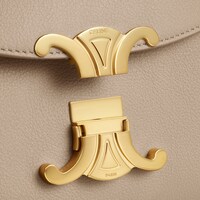 TEEN NINO TASCHE AUS WEICHEM, GENARBTEM KALBSLEDER - CAPPUCCINO - UMHÄNGETASCHEN - 1 | CELINE