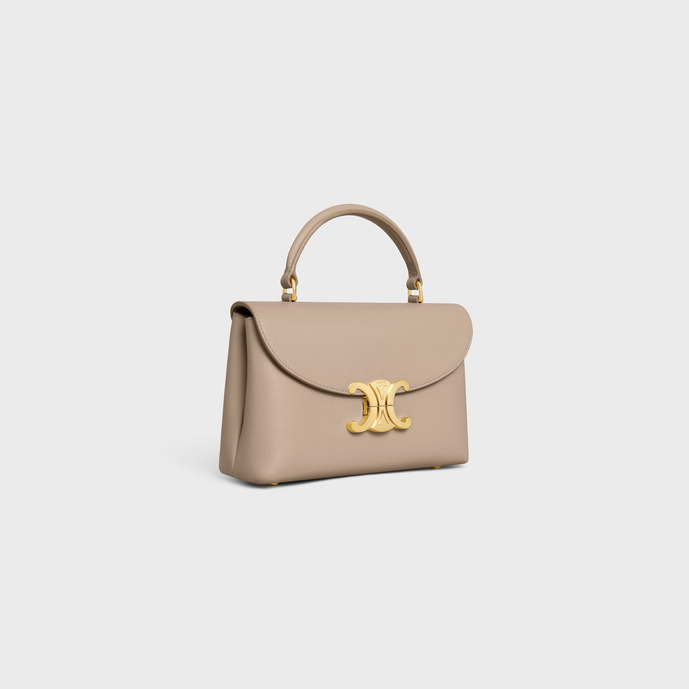 TEEN NINO BAG IN SUPPLE GRAINED CALFSKIN - SAFARI | CELINE