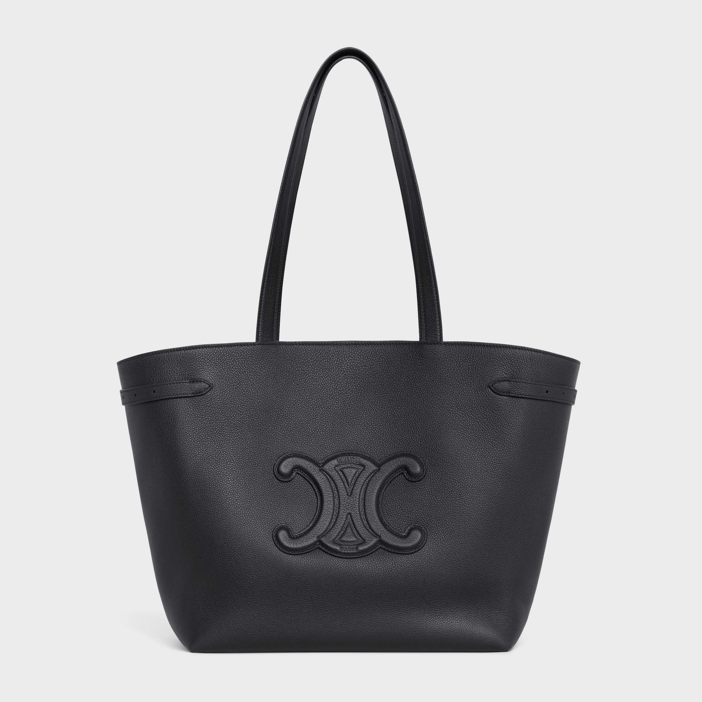 セリーヌ CELINE ハンドバッグ レザー 黒 ブラック