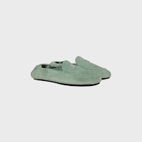 ADAM LOAFER IN SUEDE CALFSKIN - CELADON -  - 2 | CELINE