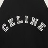 CELINE 루즈 티셔츠 - 코튼 저지 - 블랙/화이트 -  - 4 | CELINE