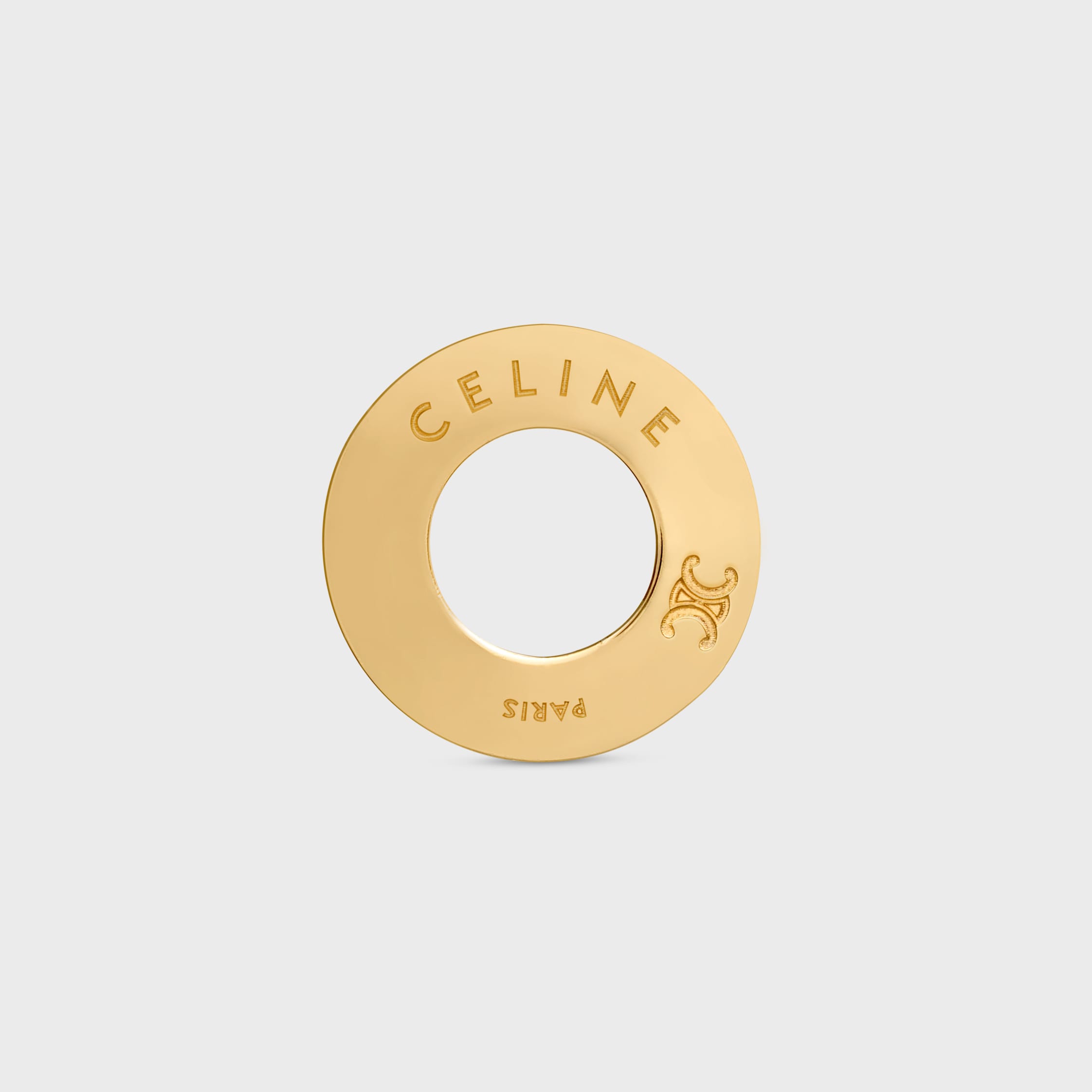 CELINE ディスクバックル 18MM / メタル - ゴールド | CELINE