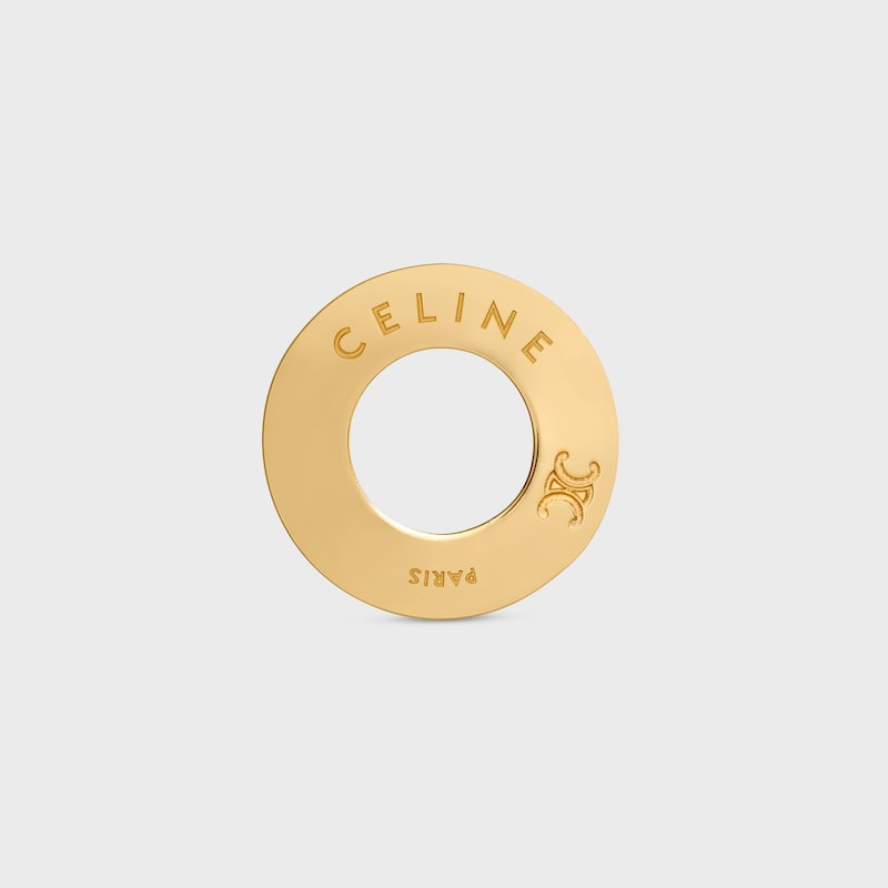 CELINE DISC BUCKLE 18MM IN METAL - GOLD -  - 1 | CELINE