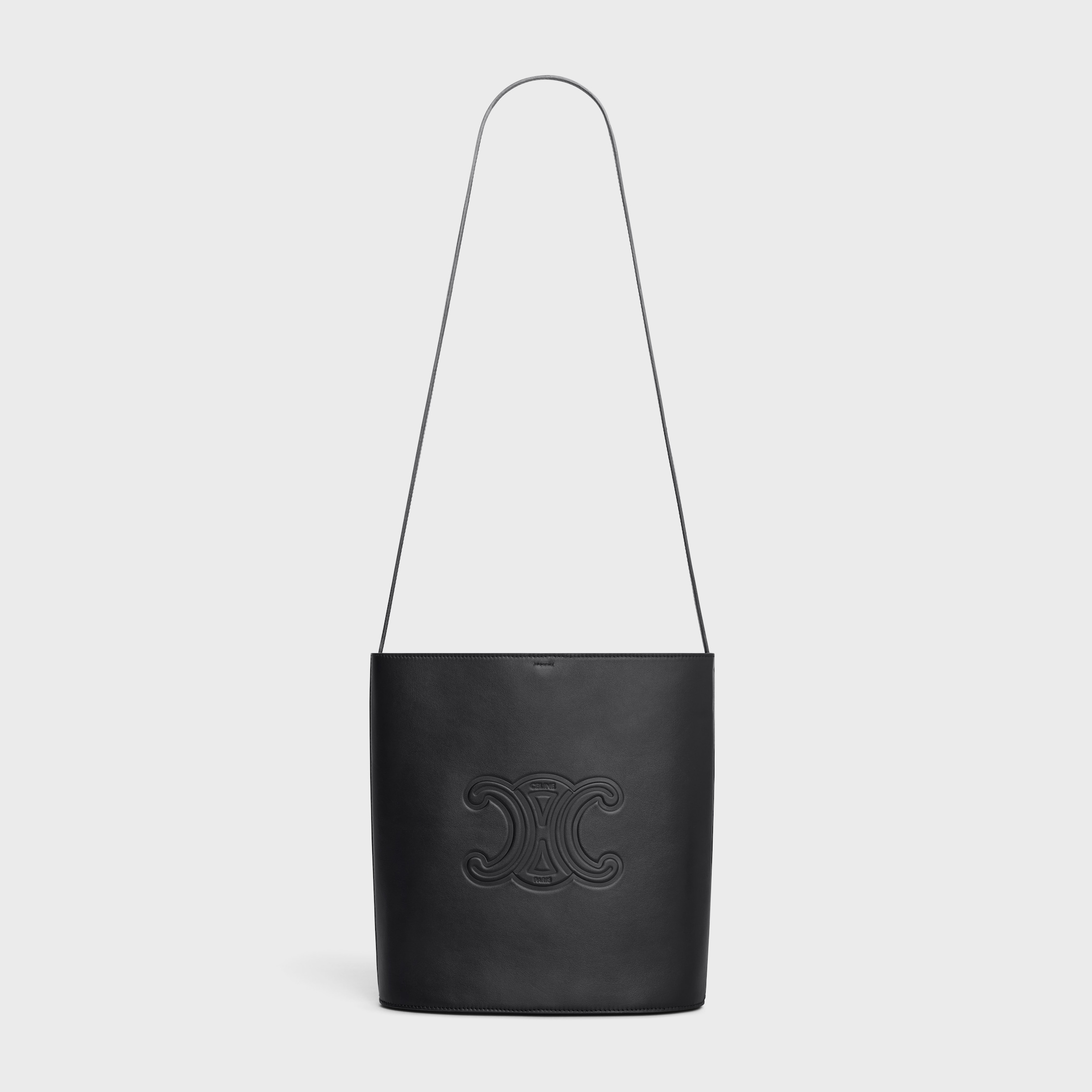 CELINE | スムースカーフスキンのスモールバケットバッグ CELINE セリーヌ スモール バケット スムースカーフスキン