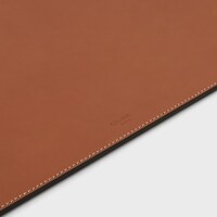 Desk Pad in Natural Calfskin - TAN - ESSENTIAL GIFTS - 1 | CELINE