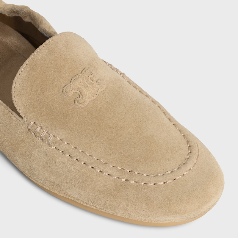 MOCAS&Iacute;N ADAM DE ANTE DE PIEL DE BECERRO - BEIGE -  - 1 | CELINE