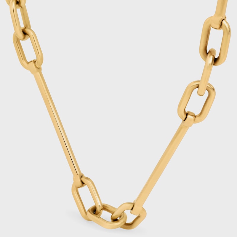 Celine Charms Necklace in Brass with Gold Finish - GOLD - NEW - 1 | CELINE