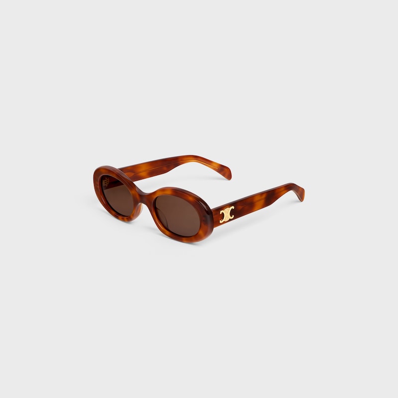 Triomphe 01 sunglasses in Acetate - YELLOW HAVANA -  - 1 | CELINE