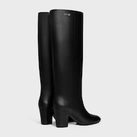 ICONIC - HIGH BOOT IN CALFSKIN - BLACK -  - 2 | CELINE