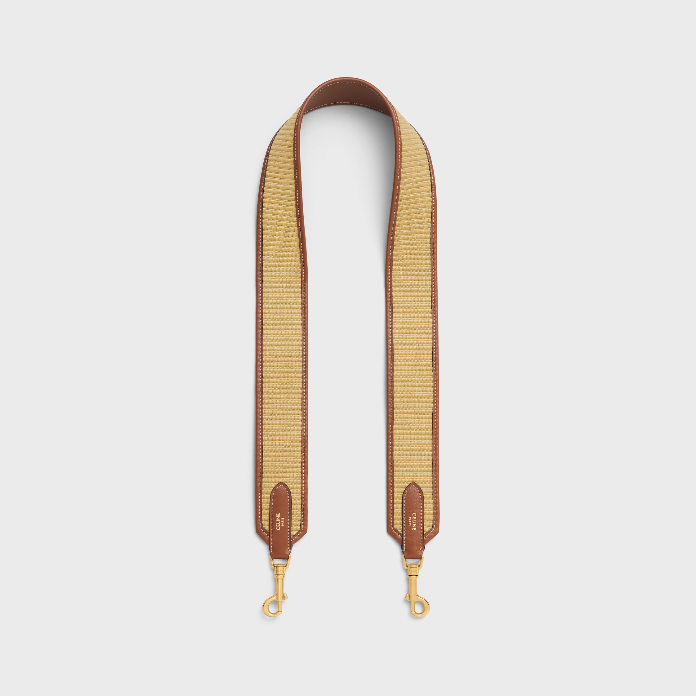 【国内発送】LONG STRAP IN WOOL WITH CELINE JACQUARD 49S262AMD-02NT_1_SS24_P1_W.jpg