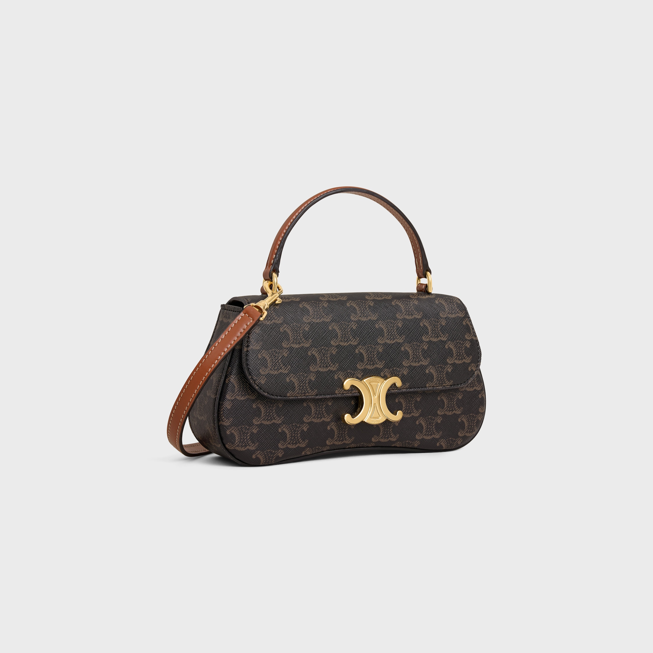 大人気【CELINE】 Micro cabas in Triomphe canvas and calfskin 10N042GCE.04LU_5_SPR25_P1_W.jpg