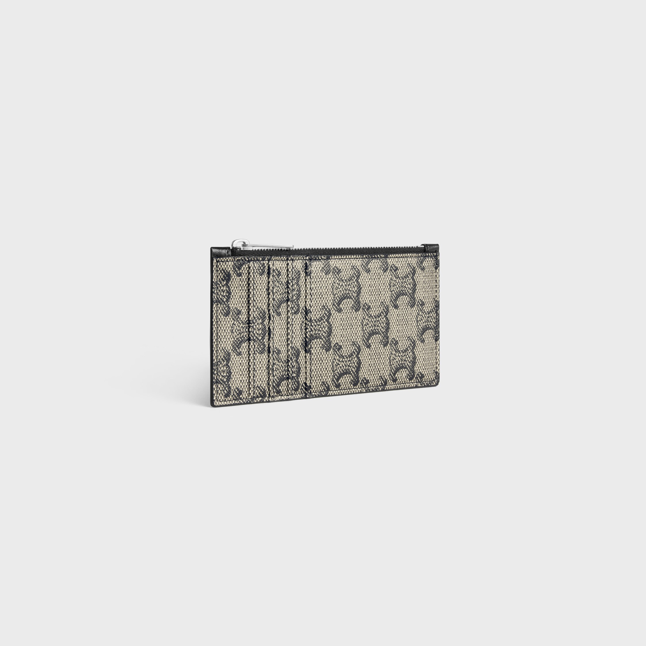 CELINE セリーヌ カードホルダー トリオンフキャンバス ベージュ CELINE セリーヌ カードホルダー トリオンフキャンバス ベージュ